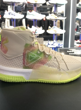 匹克态极猛兽8v2实战篮球鞋2023春季男高帮耐磨防滑战靴E231371A