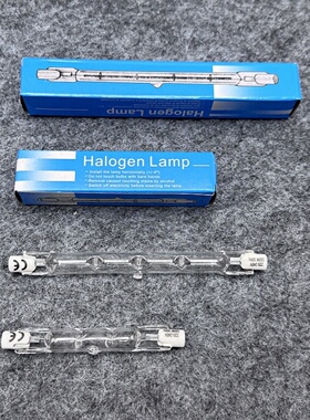 耐高温烤鸭炉发热保温灯管顶式碘钨灯草坪灯太阳灯管100W300W500W