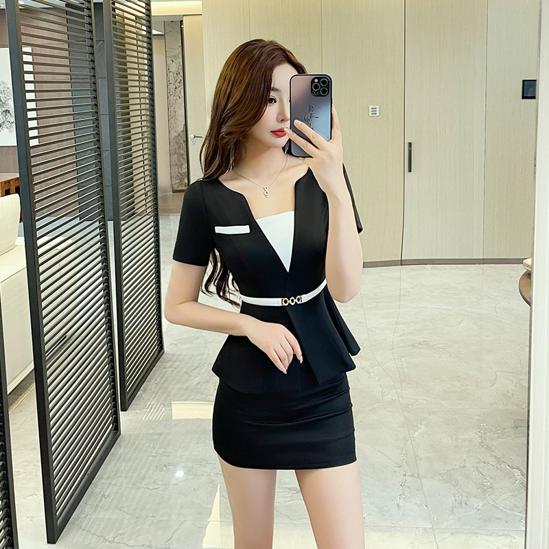 足浴技师工作服套装2025新款