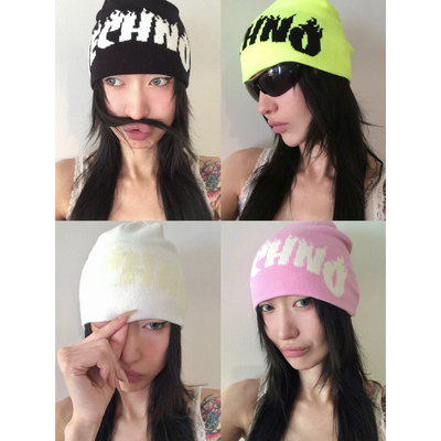 FOURFORTY 恶搞火焰 锐舞酷儿毛线帽