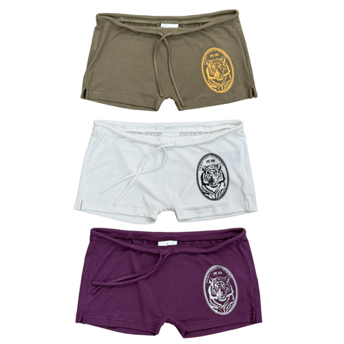 FOURFORTY TIGER TOWEL HOT SHORT 虎牌印花防走光打底裤