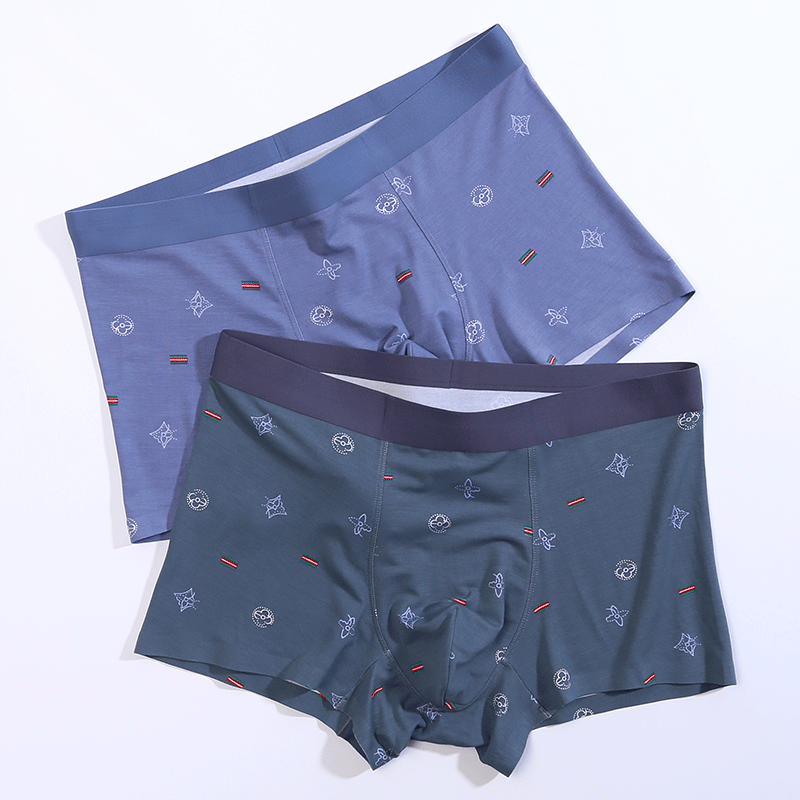 60支93%莫代尔无痕透气抗菌内裤