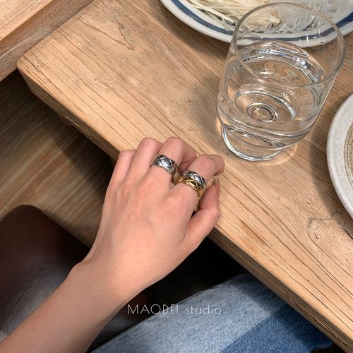 maodei欧美经典coco女中性对戒