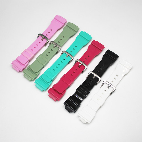 代用迪士尼表带Disney MK15057手表带电子手表学生独角兽配件树脂