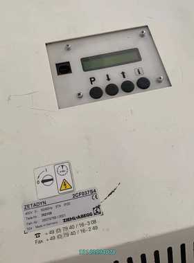 ZETADYN电梯变频器，2CF037S4,成色，需要的议价