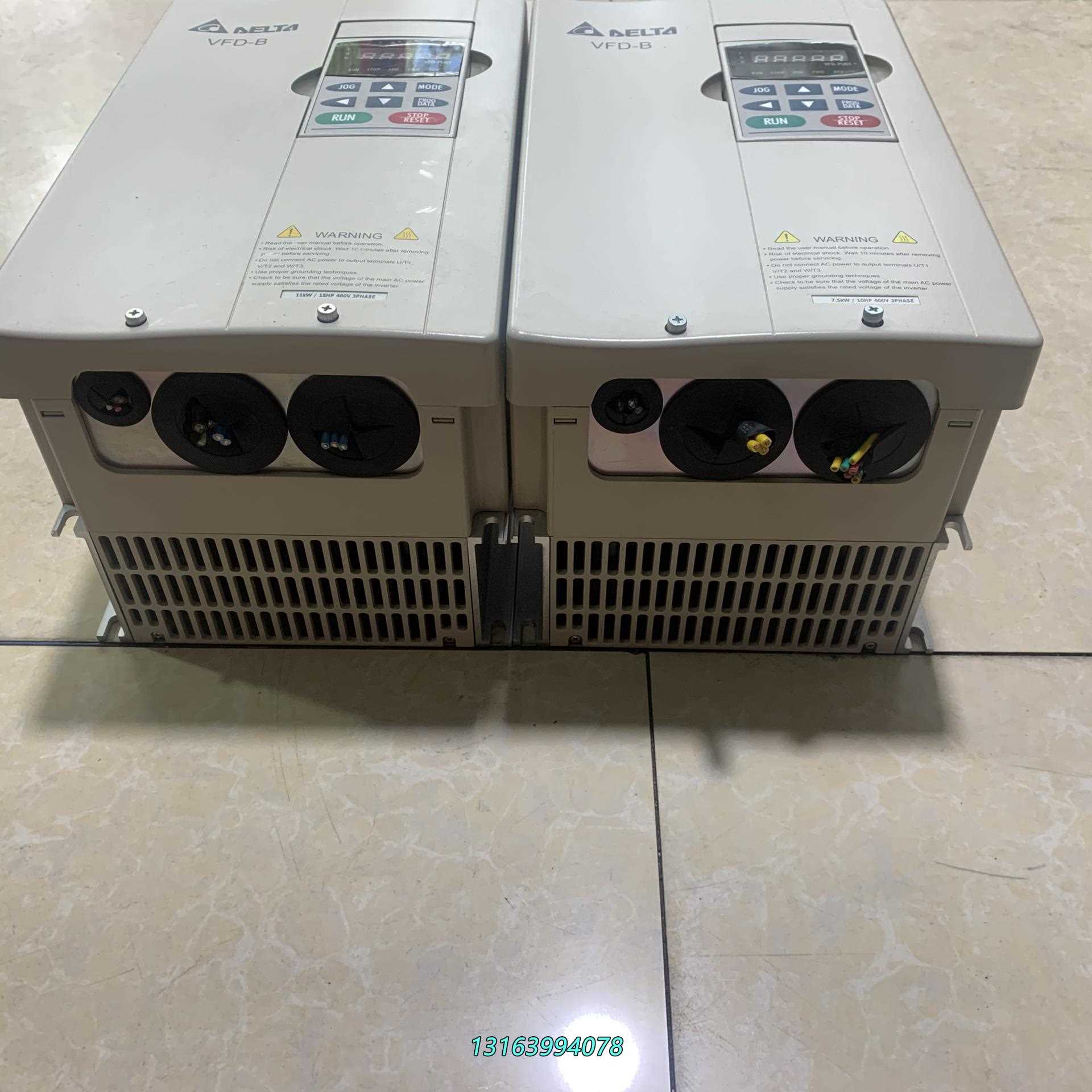 拆机台达VFD075B43A/VFD110B43A变频器，7议价