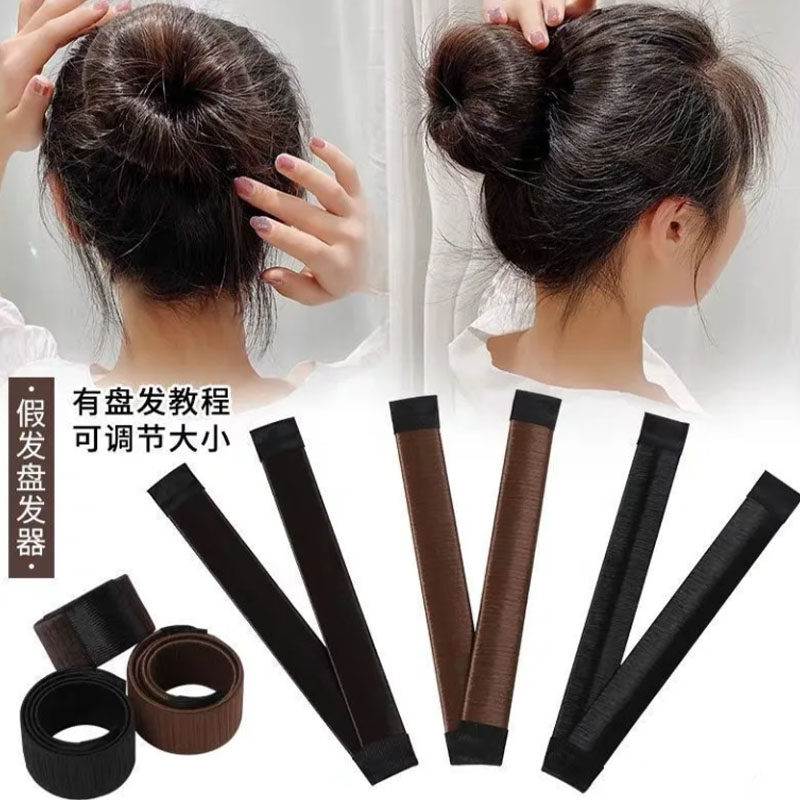 懒人盘发神器海绵盘发器防滑