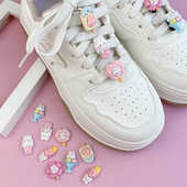 立体可爱卡通鞋 饰扣儿童鞋 带扣鞋 装 花DIY配件 子上面 ins创意个性