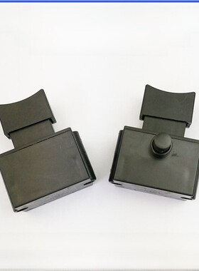 355350型钢切1割机配件开关0A锁开关手 柄按钮开关手柄