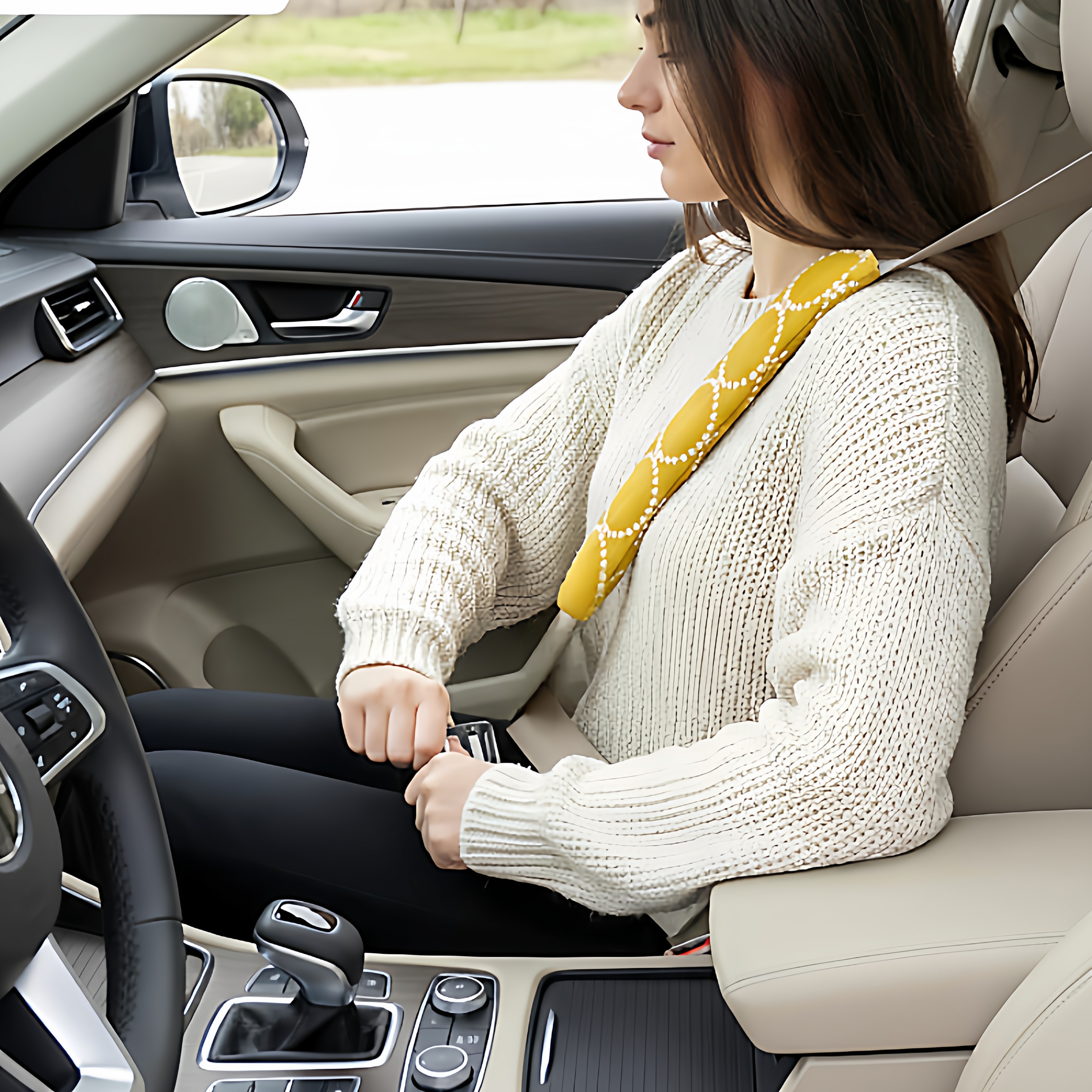 绣花皆川明重工安全带套护肩套保险带套肩带防勒脖防刮衣服装饰品,汽车用品/电子/清洗/改装,手刹套/档把套/套饰套装,淘宝优惠券,粉丝福利购,淘宝优惠卷