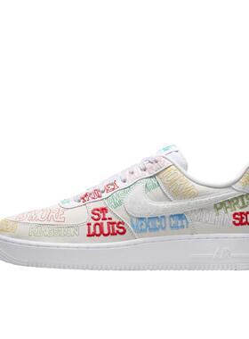 Nike/耐克 AIR FORCE 1 '07 LOW LV8 STYLE男子板鞋II1549-100
