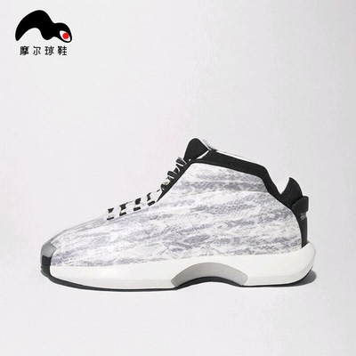 Adidas/阿迪达斯 ADIDAS CRAZY 1 灰白男子篮球鞋GY2405