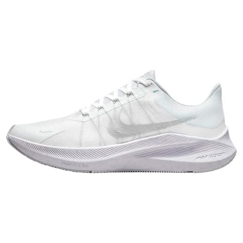 Nike/耐克 NIKE ZOOM WINFLO 8 W 白女子跑步鞋CW3421-104
