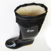 水鞋 52码 保暖防寒雨鞋 高筒加棉雨靴中筒加绒冬季 大码