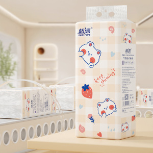 蓝漂工厂厂家家用纸巾壁挂式大包萌宠白色抽纸餐巾纸卫生纸
