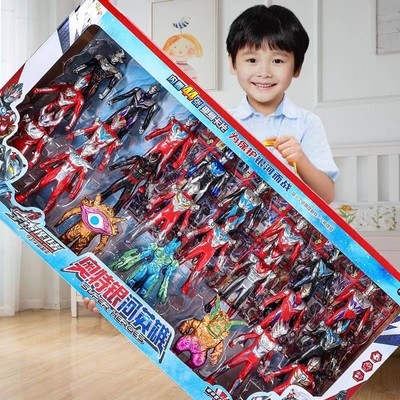 六一儿童节礼物迪迦赛罗公仔礼盒奥特曼玩具超人套装系列全套男孩