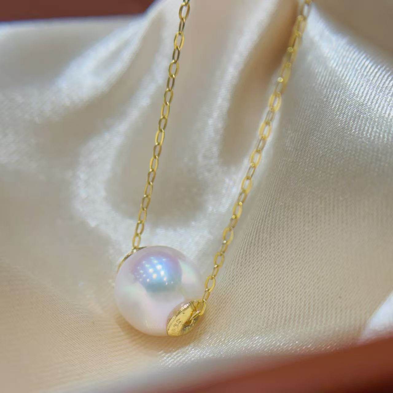 【六月粉丝专享】akoya路路通S925银吊坠海水珍珠8-9mm,珠宝/钻石/翡翠,其他,淘宝优惠券,粉丝福利购,淘宝优惠卷