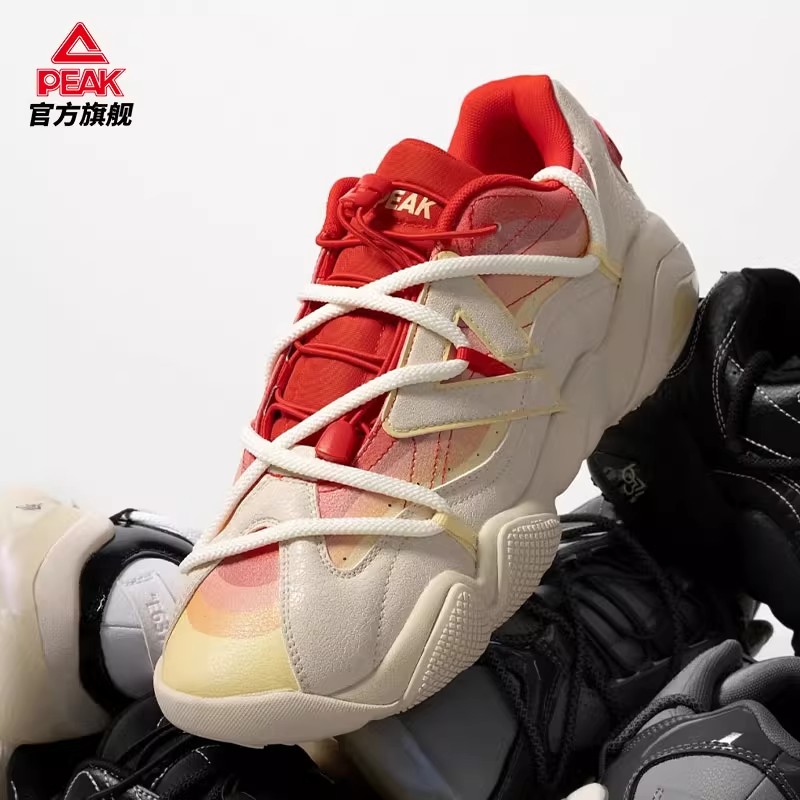 匹克态极6371解构版休闲鞋男鞋厚底增高老爹鞋百搭时尚轻便运动鞋