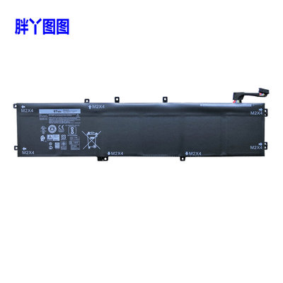 适用戴尔 Precision XPS 15 9560 9570 7590 7591 6GTPY电池97WH