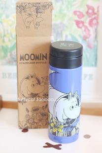 特惠日本采购moomin姆明小肥肥可爱保温杯便携不锈钢 正版现货