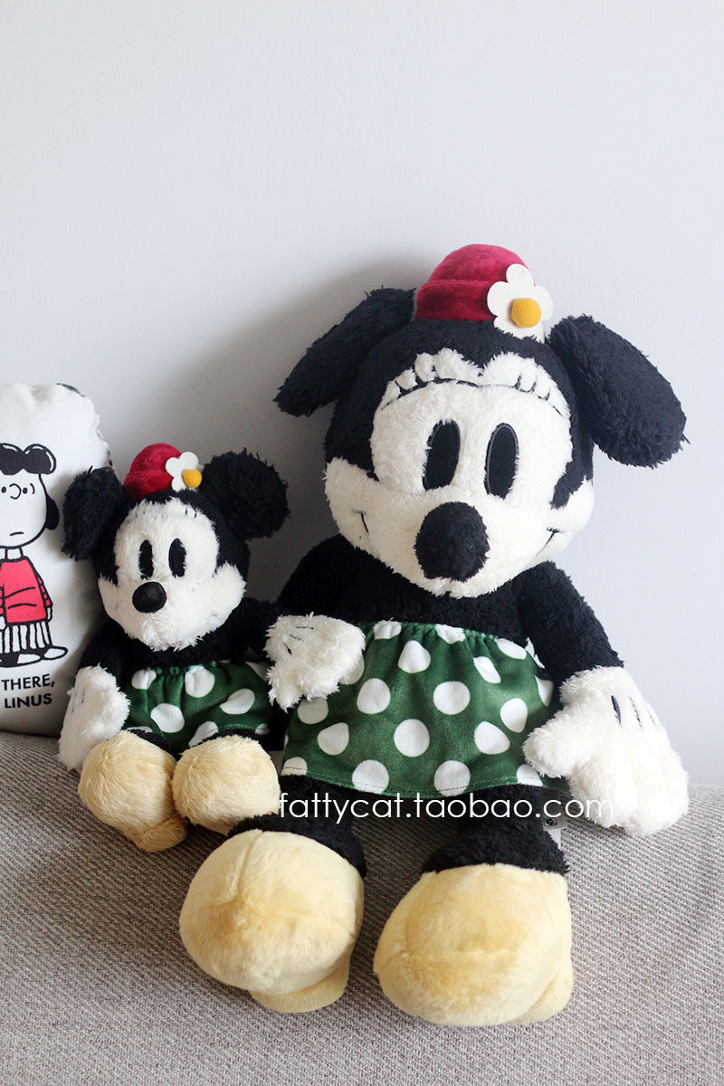 disney米妮复古玩偶公仔