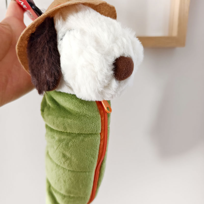 正版snoopy睡袋毛绒笔袋