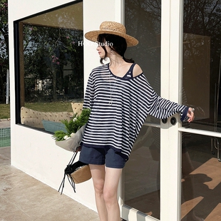 简约休闲通勤｜吊带背心&圆领长袖 T恤女春夏 HOO｜法式 GRACETINA