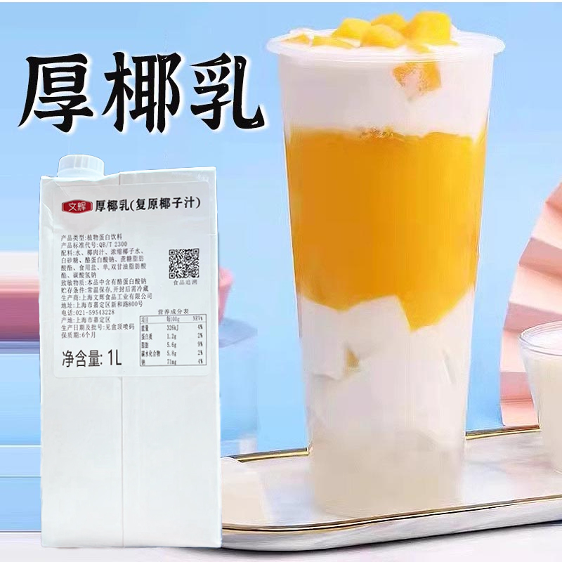 公主盒整箱椰浆浓缩甜品原料商用