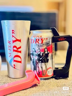 现货实拍日本朝日ASAHI全开盖朝日啤酒罐把手