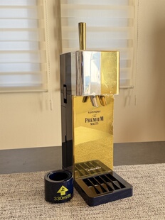 日本现货实拍方形 日本三得利万志Premium啤酒发泡机奶油泡沫机