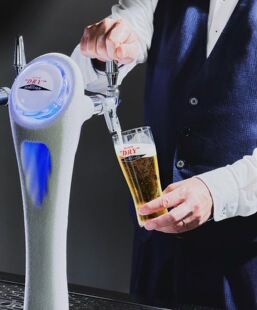 冷冻直饮杯啤酒杯薄款 现货实拍日本产正版 asahi朝日superdry