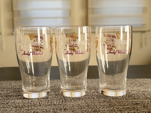 全新日本本土版GUINNESS吉尼斯啤酒杯Andy warhol合作款400ml