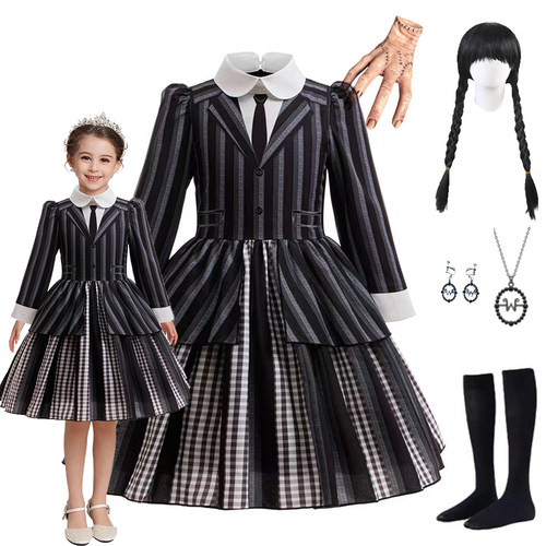 万圣节第二季亚当斯一家连衣裙