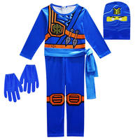 LEGO Ninjago Children's Day performance Halloween cosplay costumes for boys and girls, LEGO stage performance costumes thumbnail 4
