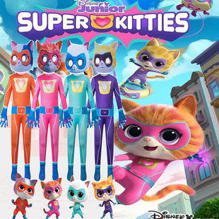 波比的游戏时间瞌睡猫衣服同款表演恐怖微笑动物超级猫咪cos服装