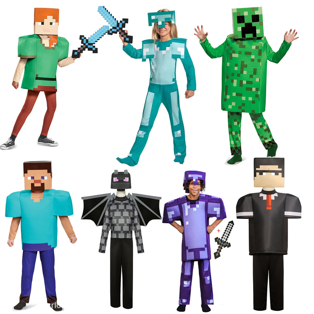 Minecraftcosplay我的世界服装