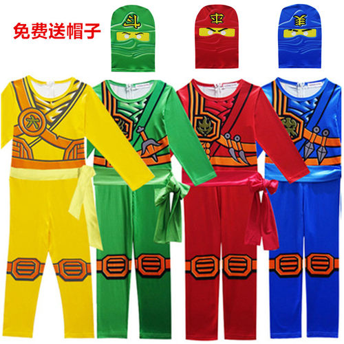 幻影忍者表演cosplay万圣节童装