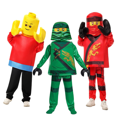 乐高积木人乐高红忍者,幻影忍者