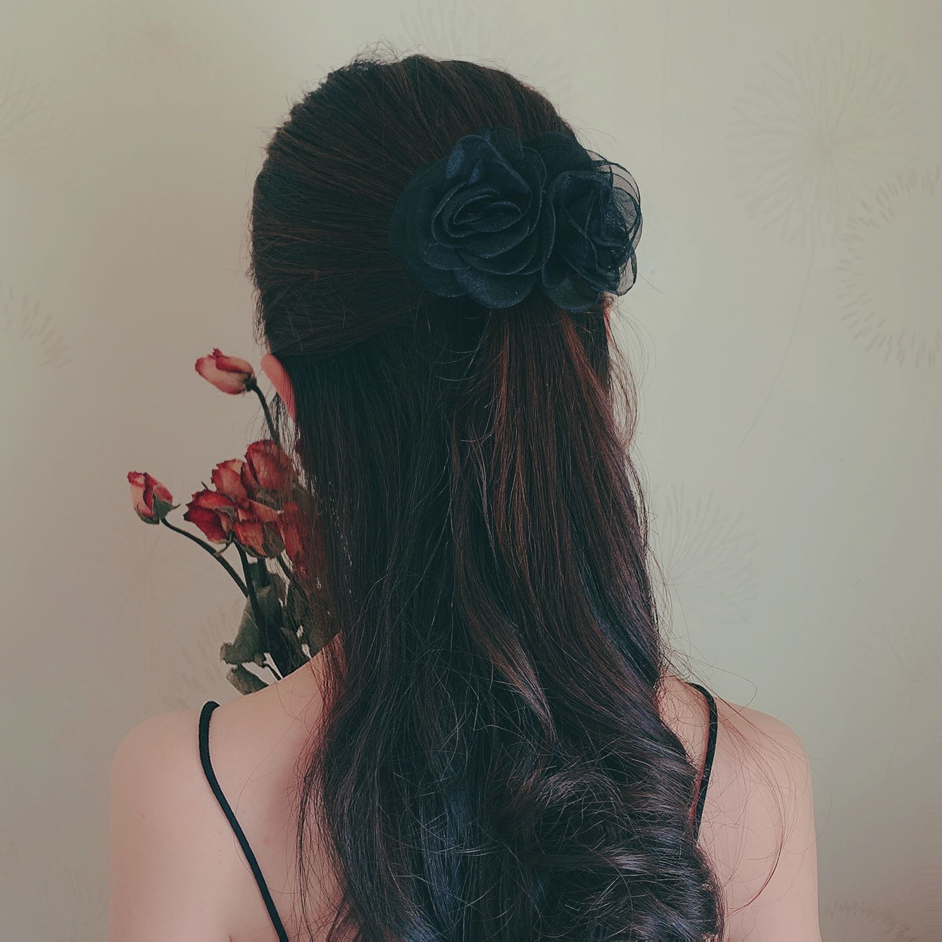 大姐姐同款花朵甜美风日系发夹