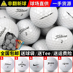 高尔夫球二手球Titleist Prov1x卡拉威honma比赛球二三四层练习球