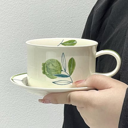 高颜值芬兰中古咖啡杯碟