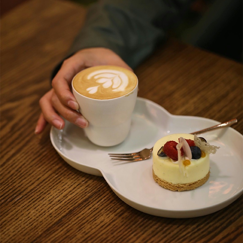 ins网红手工陶瓷拿铁咖啡杯