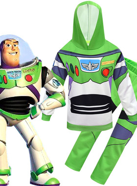 动漫玩具总动员4巴斯光年Buzz Lightyear万圣节衣服套装cosplay秋