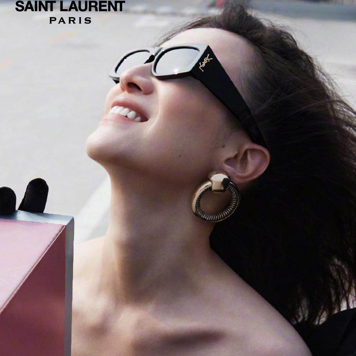朴彩英刘涛同款Ysl圣罗兰墨镜女款秋冬时尚SL M140/F板材太阳眼镜