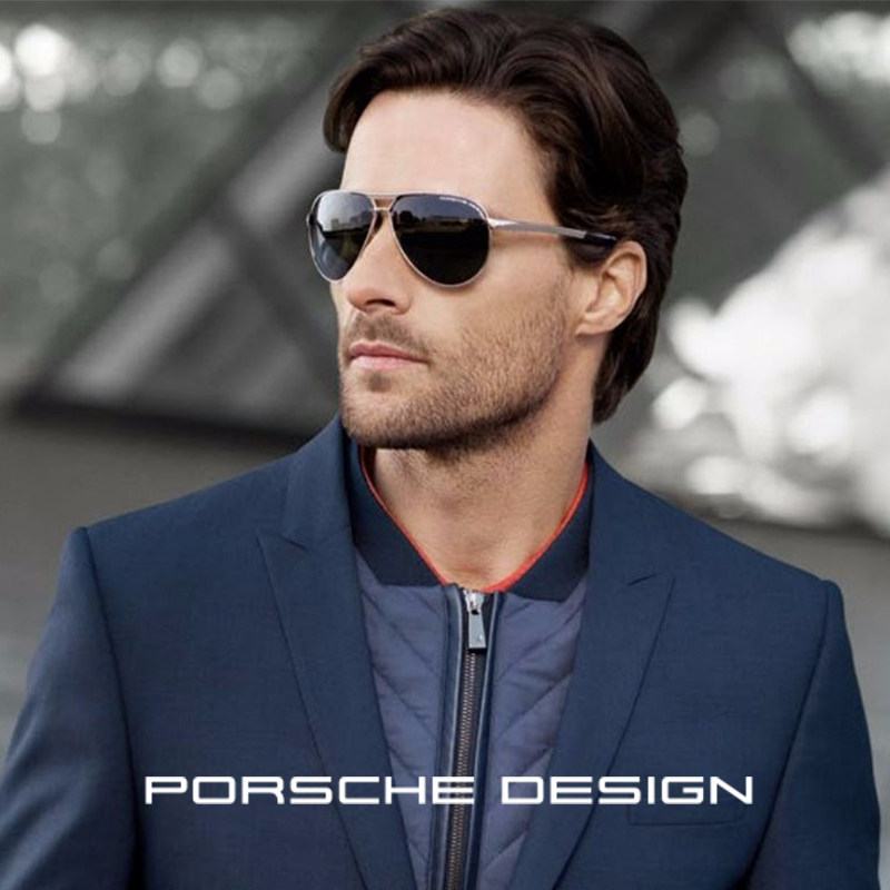 PORSCHE DESIGN保时捷墨镜男新款P8649潮流复古飞行员式太阳镜女