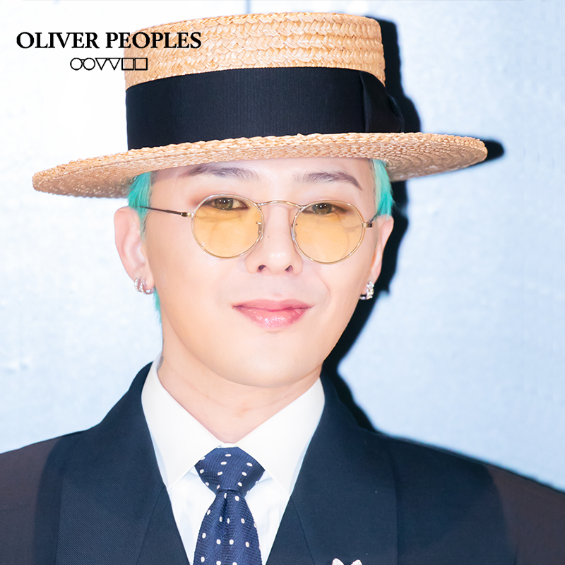 权志龙GD同款OLIVERPEOPLES奥利弗墨镜男复古圆框增光眼镜OV1220S