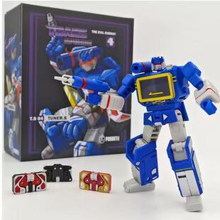 PocketToys PT04原色声波带3录音带 DX9迷你小比例模型变形玩具