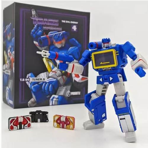 PocketToys PT04原色声波带3录音带 DX9迷你小比例模型变形玩具