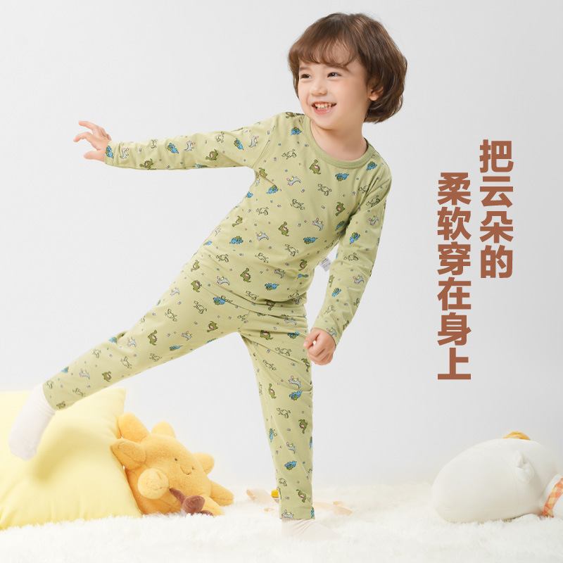 高品质男童家居服套装秋装秋冬款童装儿童宝宝睡衣冬季秋衣秋裤