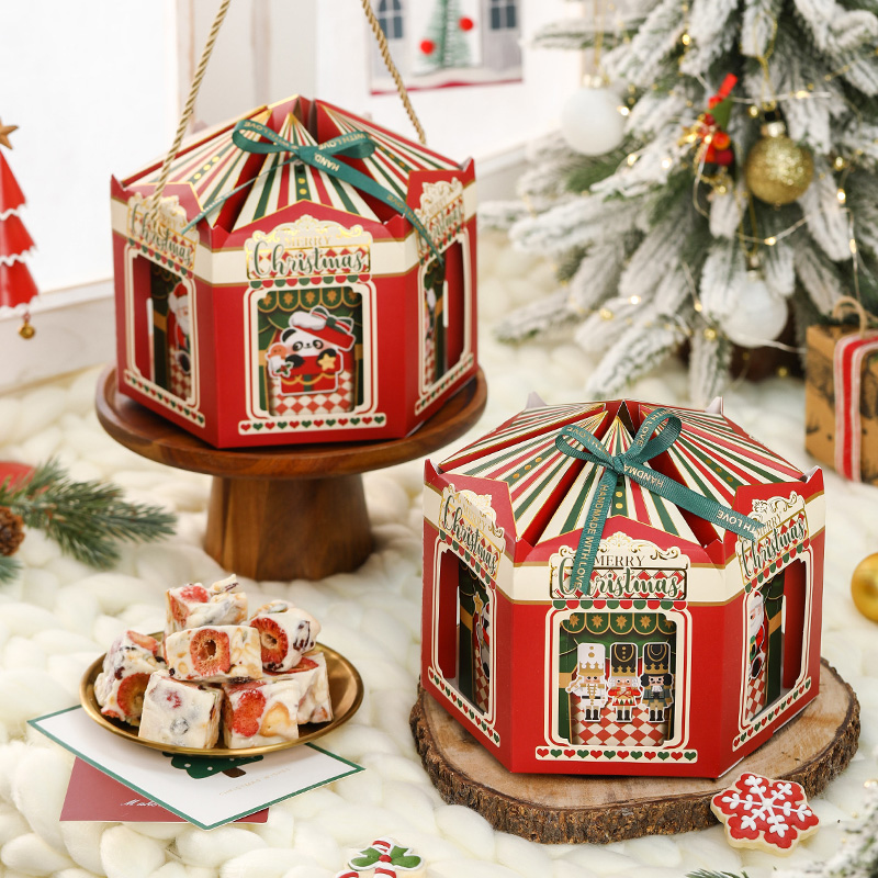 圣诞节礼盒礼物伴手礼品包装空盒